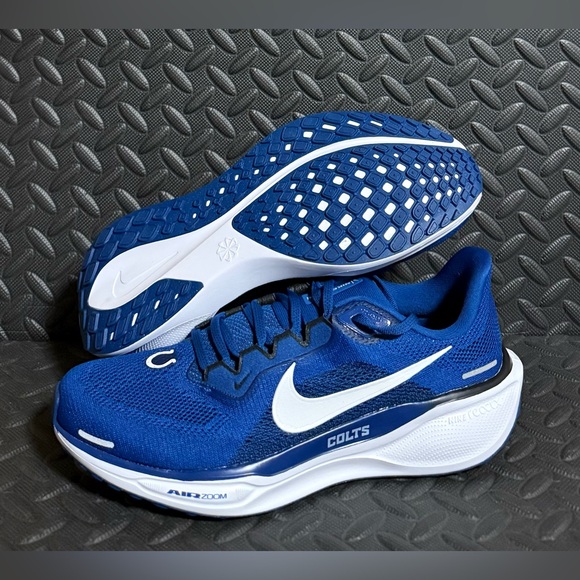 Nike Zoom Pegasus 41 Indianapolis Colts Gym Blue NFL Mens Size‎ 9 - Picture 1 of 6